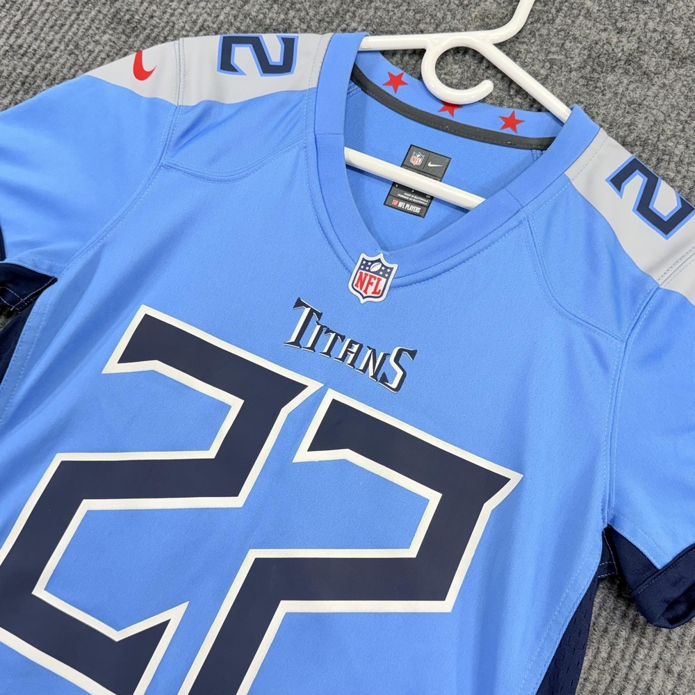 Tennessee Titans Nike On Field Jersey Womens Small Blue NFL Derrick Henry 22